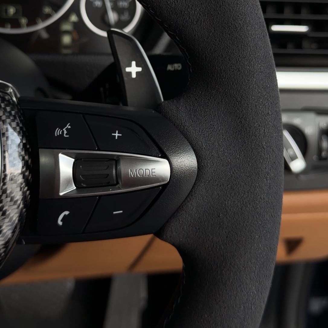 BMW M Performance Alcantara Steering [Red] — view 3